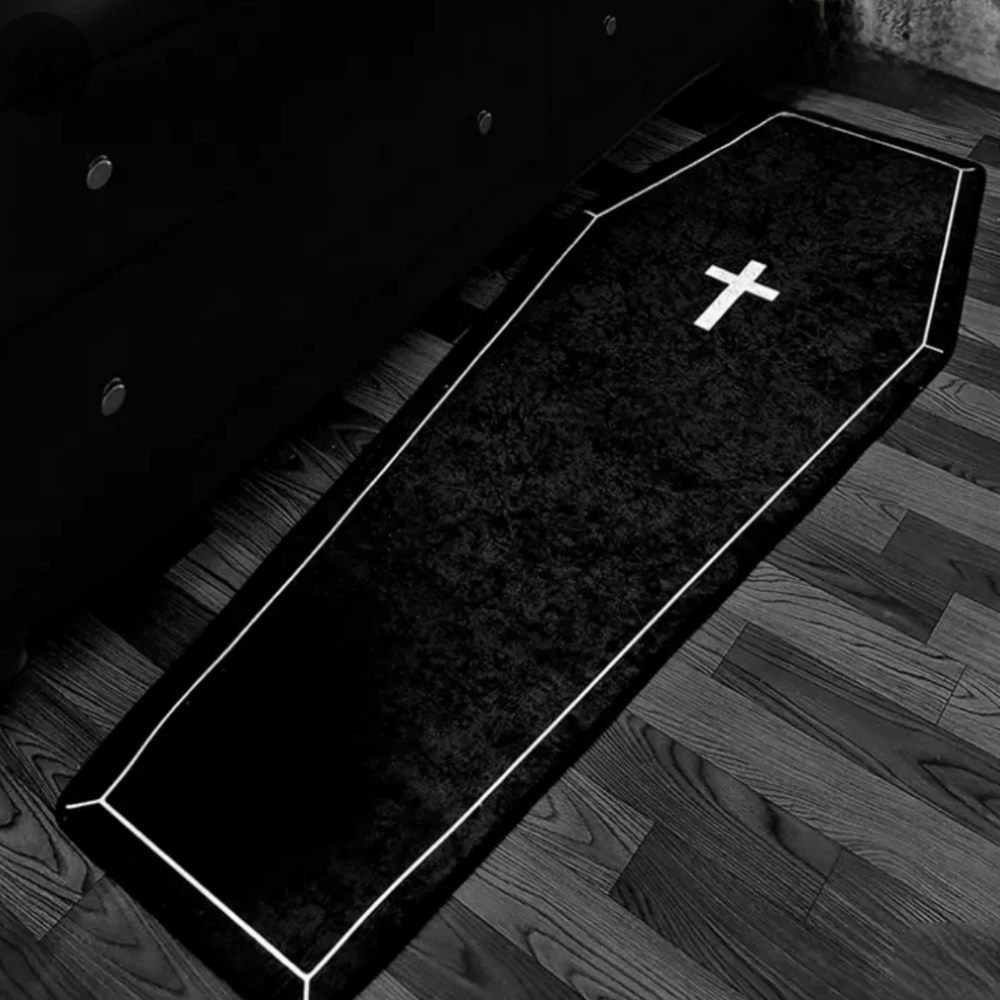 Black Cross Patterned Jacket - Picture 5 of 5